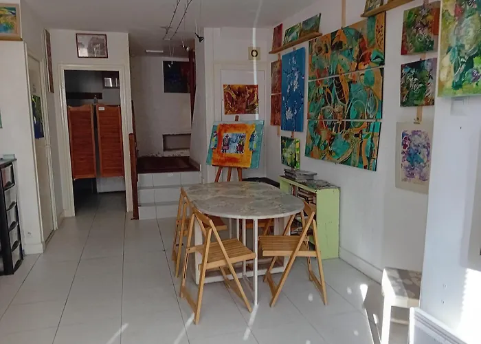 Gazelle And Art Gallery